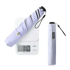 日傘 軽量 110g uvカット 遮光 折り畳み レディース 折りたたみ傘 コンパクト 晴雨兼用 折畳傘 持ち運びに便利 紫外線対策 熱中症対策 日焼け防止 母の日 プレゼント (パープル)