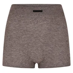 フィアオブゴッド レディース ボトムス カジュアルパンツ ショートパンツ フリース Fear Of God Essentials Womens Waffleece Jogger Shorts Homestead