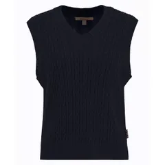 バブアー レディース アウター ニット・セーター クルーネック Barbour Womens Hartland Crew Neck Jumper Navy ネイビーのサムネイル