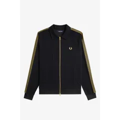 フレッドペリー メンズ アウター ジャケット・ブルゾン Fred Perry Fred Tape Track Jkt Sn62 Black 102 ブラック