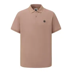 プレティグリーン メンズ トップス ポロシャツ Pretty Green Plain Polo Mens Dark Beige ベージュのサムネイル