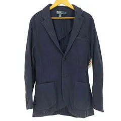 ポロバイラルフローレン Polo by RALPH LAUREN 00S スウェット地 シングルブレスト 2B テーラード ジャケット メンズ import：M 