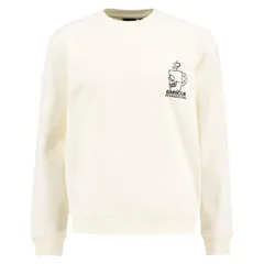 バブアー メンズ アウター パーカー・スウェット シャツ グラフィック Barbour International Menstaithes Graphic Sweatshirt Whspr Wht Wのサムネイル