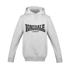 ロンズデール メンズ アウター パーカー・スウェット Lonsdalessential Hoodie Mens Grey Marl 09 グレーのサムネイル