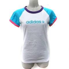 アディダスネオ adidas neo Tシャツ カットソー 半袖 S マルチカラー /YI
