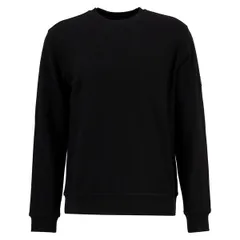バブアー メンズ アウター パーカー・スウェット シャツ Barbour International Mens Kaspain Sweatshirt Black ブラックのサムネイル