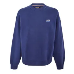 ナパピリ メンズ アウター ニット・セーター クルーネック Napapijri Mens Optical Full Zip Crew Neck Jumper Naval Acadeのサムネイル