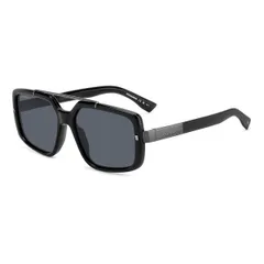 ディースクエアード メンズ アクセサリー サングラス・アイウェア DSquared2 Mens Rectangularound Sunglasses Black ブラックのサムネイル