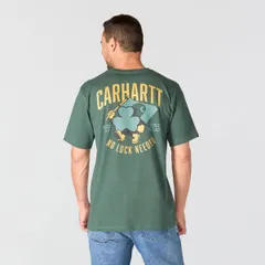 カーハート メンズ トップス Tシャツ グラフィック Carhartt Menst Patrickshamrock Short Sleeve Graphic TShirt Forestry Green グリーン