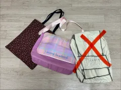 バッグの在庫整理