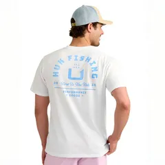 フック メンズ トップス Tシャツ HUK Mens Fishing Short Sleeve PocketShirt White ホワイトのサムネイル