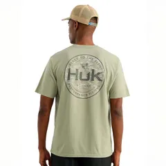 フック メンズ トップス Tシャツ HUK Mens Circle Short Sleeve PocketShirt Seagrassのサムネイル