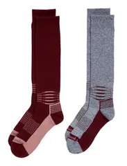 コロンビア メンズ アンダーウェア 靴下 Columbia Thermolite Base Over The Calf Sock Red Wine レッドのサムネイル