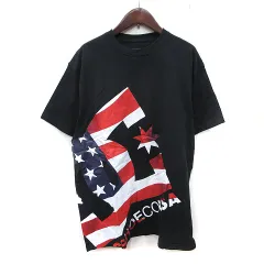 ディーシーシューズ DCSHOECOUSA Tシャツ カットソー 半袖 M 黒 ブラック /YI