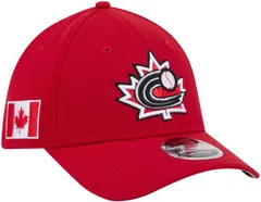 ニューエラ メンズ アクセサリー 帽子 ロゴ New Eradult World Baseball Classic 2026 Canada Logo 39Thirty Fitted Hat NoColor