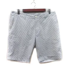 ビームス BEAMS ショートパンツ ハーフ ストライプ XL グレー /YI