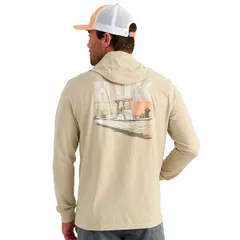 フック メンズ トップス Tシャツ パーカー HUK Mens Boat Lab Hoodie TShirt Riverock Heather ヘザーのサムネイル