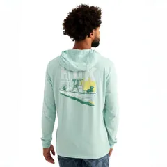 フック メンズ トップス Tシャツ パーカー HUK Mens Boat Lab Hoodie TShirt Heron Blue ブルーのサムネイル