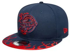 ニューエラ メンズ アクセサリー 帽子 New Eradult Indiana Fever Flame Navy 9Fifty Adjustable Hat Navy ネイビー