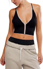 フリーピープル レディース アウター ジャケット・ブルゾン レース FP Movement Womens Ace In Lace Cami Black ブラック