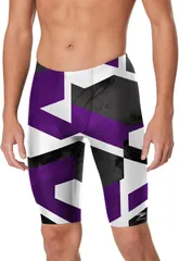 スピード メンズ 水着 ハーフパンツ・ショーツ Speedo Mens Glimmer Jammer Swimsuit Speedo Purple パープル