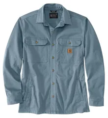 カーハート メンズ アウター ジャケット・ブルゾン シャツ Carhartt Mens Newcastle Relaxed Shirt Jacket Rolling Thunder
