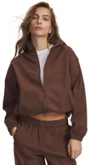 アンダーアーマー レディース アウター ジャケット・ブルゾン Under Armour Womens Unstoppable Woven Full Zip Incense BrownKona Brown ブラウン