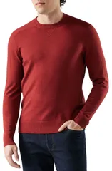 スマートウール メンズ アウター パーカー・スウェット セーター Smartwool Mensparwood Crew Sweater Currant Marl マール