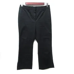 セオリーリュクス theory luxe テーパードパンツ 38 M 黒 ブラック /YI