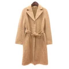 イネド INED チェスターコート シングル 総裏地 アンゴラ 2 M ベージュ /MN