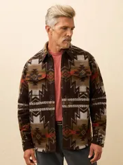ファレティ メンズ アウター ジャケット・ブルゾン フリース Faherty Mens Dougood Featherange Fleece Lined Cpo Summit Storm