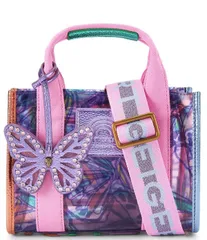 カートジェイガーロンドン レディース バッグ Kurt Geiger London Vinyl XSouthbank Tote Bag Lilac ライラック