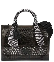 カートジェイガーロンドン レディース バッグ Kurt Geiger London Jelly Removeable Pouch Small Tote Bag BlackWhite ホワイト