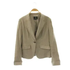 23区 オンワード樫山 vingt-trois テーラードジャケット 40 モカ /DO ■OS