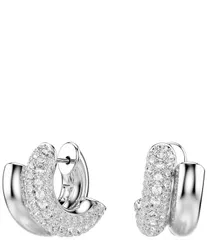 スワロフスキー レディース アクセサリー ピアス・イヤリング Swarovski Dextera Hoop Earringsilver シルバー