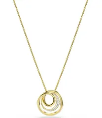 スワロフスキー レディース アクセサリー ネックレス・チョーカー レース Swarovski Hyperbola Long Pendant Necklace Gold ゴールド