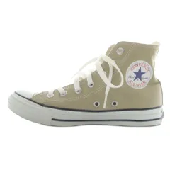 コンバース CONVERSE CANVAS ALL STAR COLORS HI スニーカー 24.5cm ベージュ 1CL128
