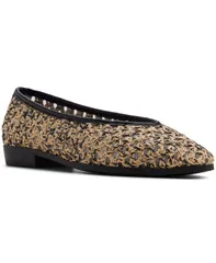 アルド レディース シューズ スリッポン・ローファー ALDO Womens Rafaella SlipOn Flats Raffia Blackgold Metallic Multi ブラックのサムネイル