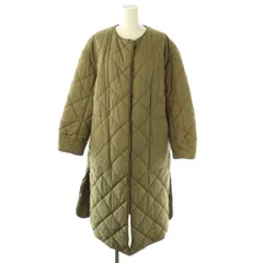 ミラオーウェン Mila Owen キルティングロングコート 中綿 0 カーキ /ES ■OS