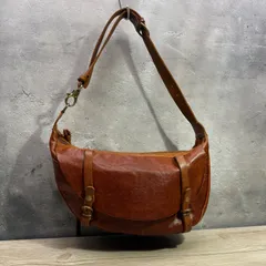 IL BISONTE イルビゾンテ ショルダーバッグ レザー 本革 ブラウン 大容量 斜め掛け メンズ レディース 人気モデル C0-759