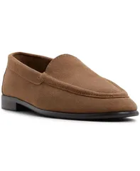アルド レディース シューズ スリッポン・ローファー ALDO Womens Ambar Almond Toe Loafers Light Brown Suede ブラウンのサムネイル