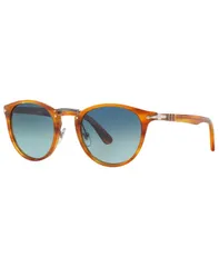 ペルソル メンズ アクセサリー サングラス・アイウェア Persol Mens Polarized Sunglasses PO3108S Gradient BROWNBLUE GRADIENT POLのサムネイル