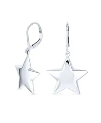 ブリング レディース アクセサリー ピアス・イヤリング Bling Jewelry American Patrioticelestial Rock Stars Danglever back Earringsterling Silver シルバー