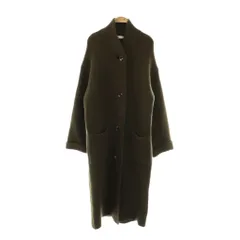 ザラ ZARA ニットコート アウター ロング S カーキ /NR ■OS