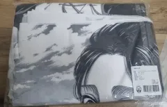 進撃の巨人 韓国 展示会 エレン タオル 公式グッズ 未開封