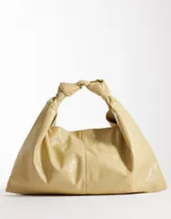 エイソス レディース バッグ ASOS DESIGN textured slouchy jumbo tote in buttermilkのサムネイル