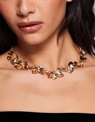 アルド レディース アクセサリー ネックレス・チョーカー・ペンダントトップ レース ALDO farialux statement necklace GOLD ゴールドのサムネイル