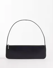 マンゴ レディース バッグ Mango classic shoulder bag Black ブラックのサムネイル