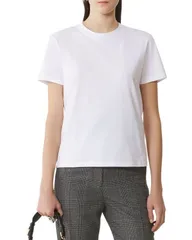 ランバン レディース トップス シャツ コットン Lanvin Cotton TShirt with Ribbon Detail Optic White ホワイトのサムネイル