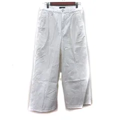 ハレ HARE ワイドパンツ ハイウエスト S 白 ホワイト /YI 